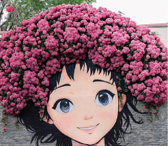 贵港墙体彩绘-网红墙打卡