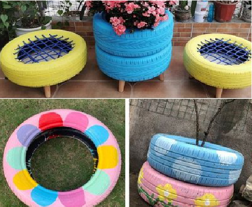 贵港墙体彩绘-变废为宝