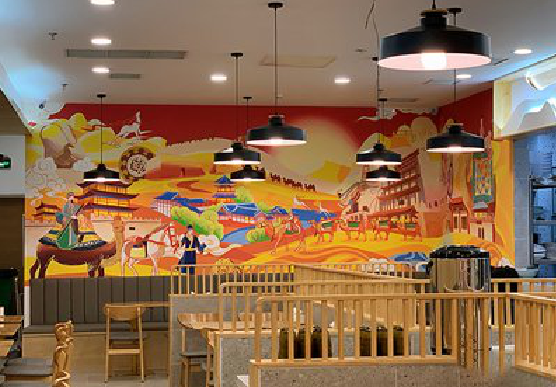 贵港商业空间彩绘介绍。