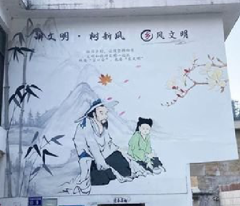 贵港分享几个墙绘保养知识。