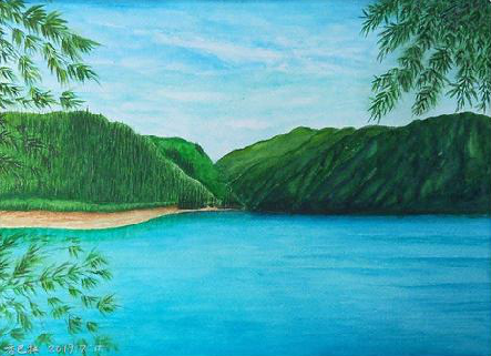 贵港在墙绘中，如何绘画绿水青山？