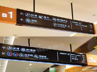 贵港如何通过商场标识牌引导客流分布？