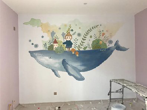 贵港手绘墙的特点及优势。