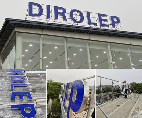 贵港楼顶发光字安装的注意事项。